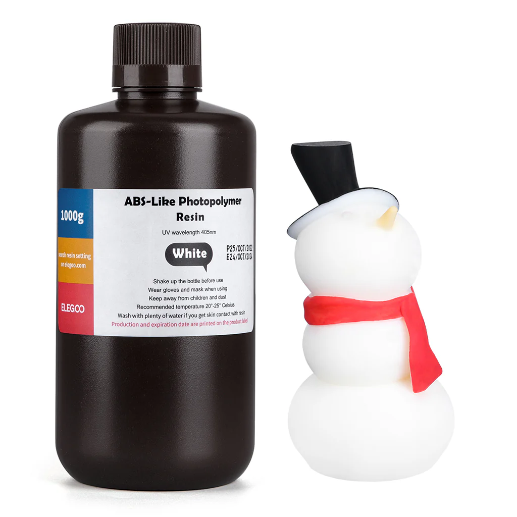 BLANCO ABS RESINA ELEGOO 1kg 50.103.0095