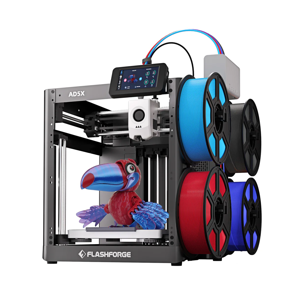 AD5X 220x220x220mm de exposicion IMPRESORA 3D FLASHFORGE ADVENTURER 30 dias de garantia se retira por moron armada