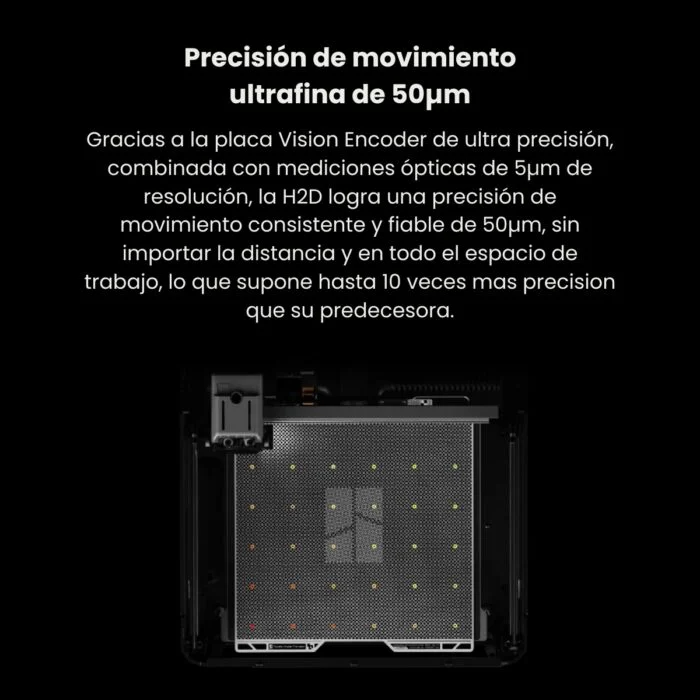 H2D Combo Laser 40W Bambu Lab 492x514x626 mm Impresora 3D FDM