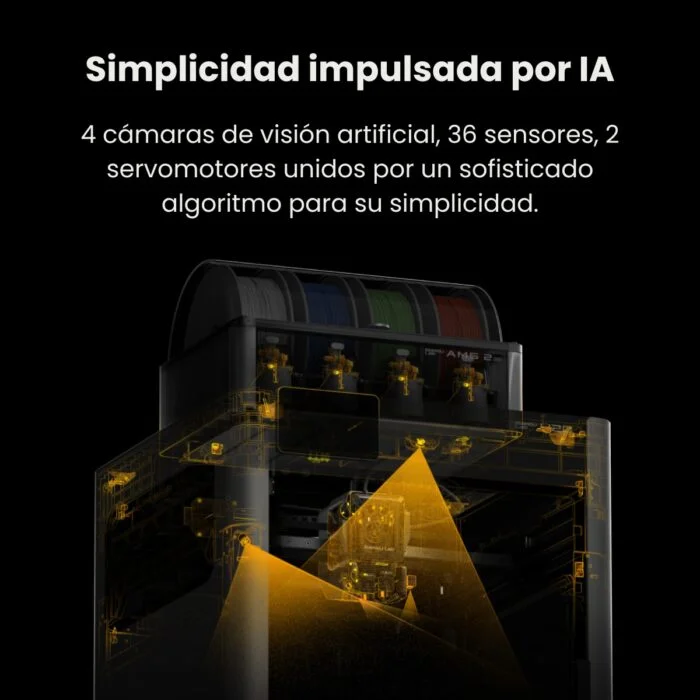 H2D Combo Laser 40W Bambu Lab 492x514x626 mm Impresora 3D FDM