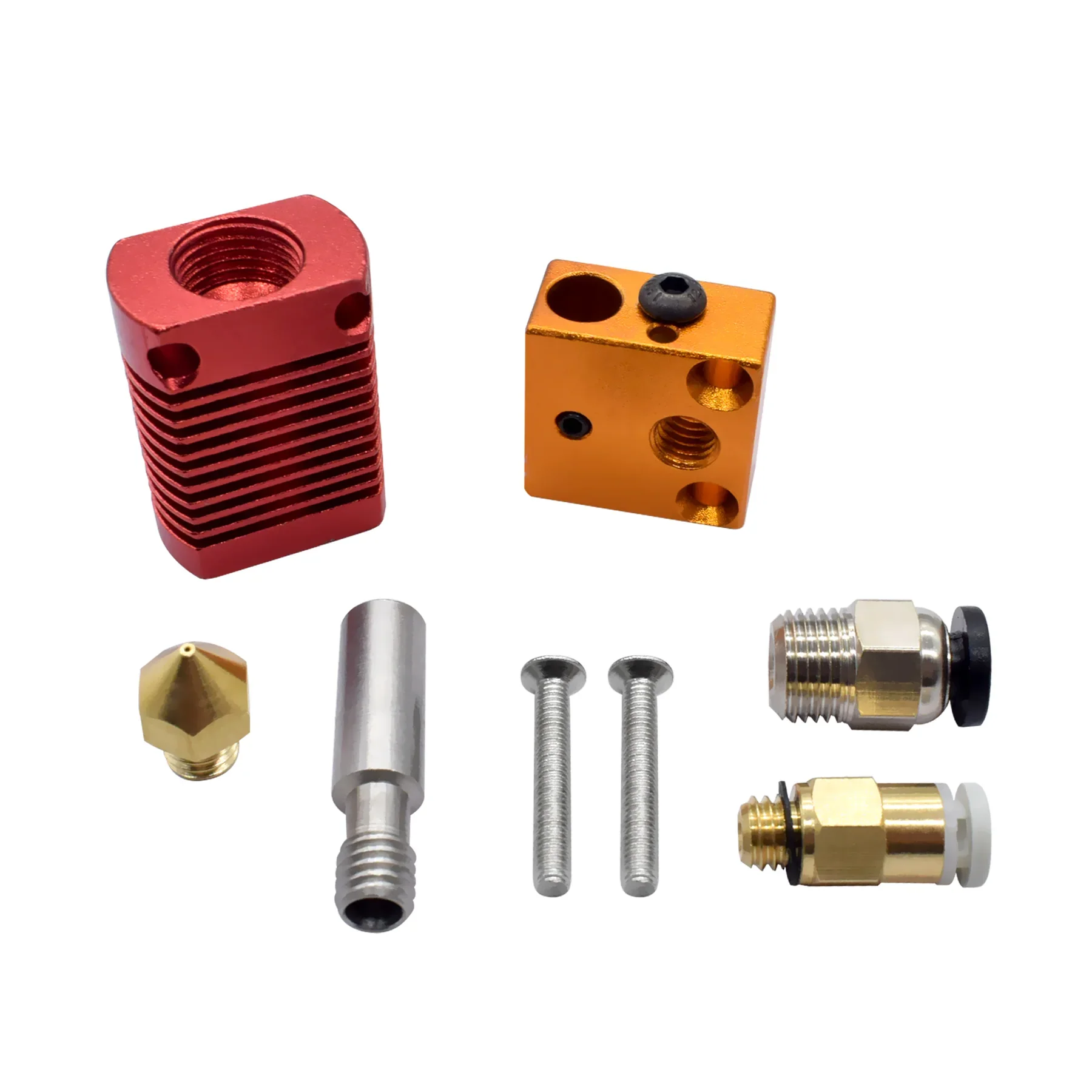 kit HOTEND ENDER 3 DR10  (Bloque calefactor + tubo de calor + garganta + boquilla + conector rápido) generico PH-CR10 C29