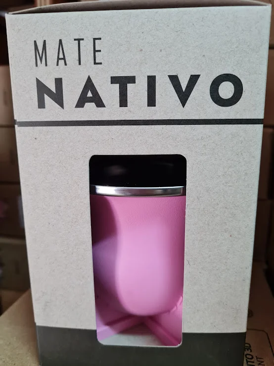 Turquesa MATE LASERABLE con bombilla acero inoxidable