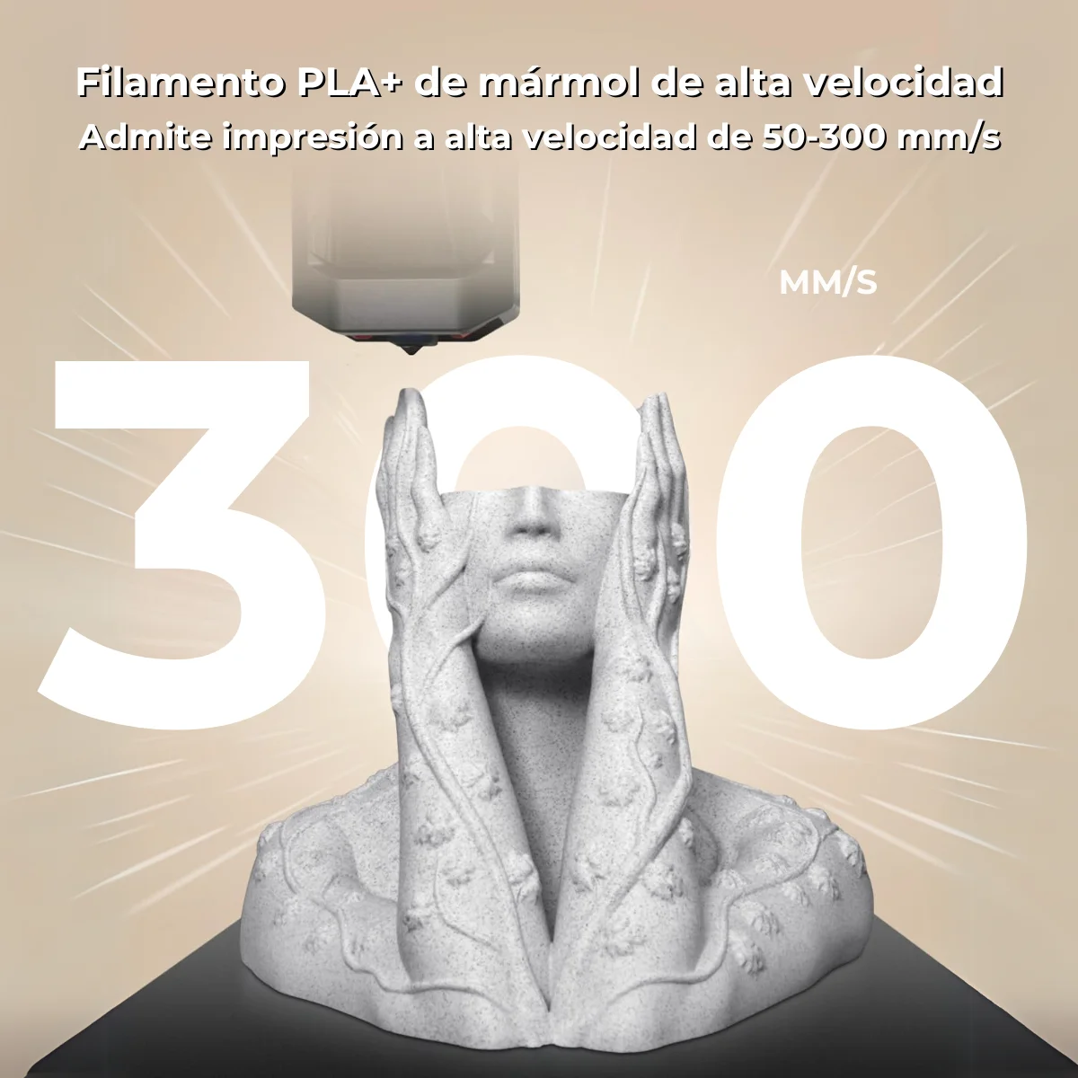 Marmol Filamento PLA Hight Speed x1kg FREMOVER New