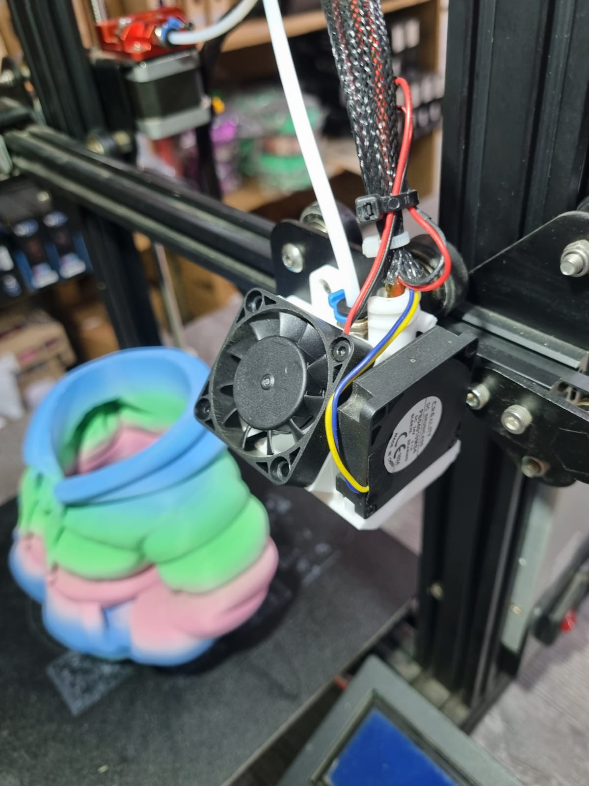 0.4 Hotend Bambulab A1 de acero endurecido original (A1 Series) FAH019 C3
