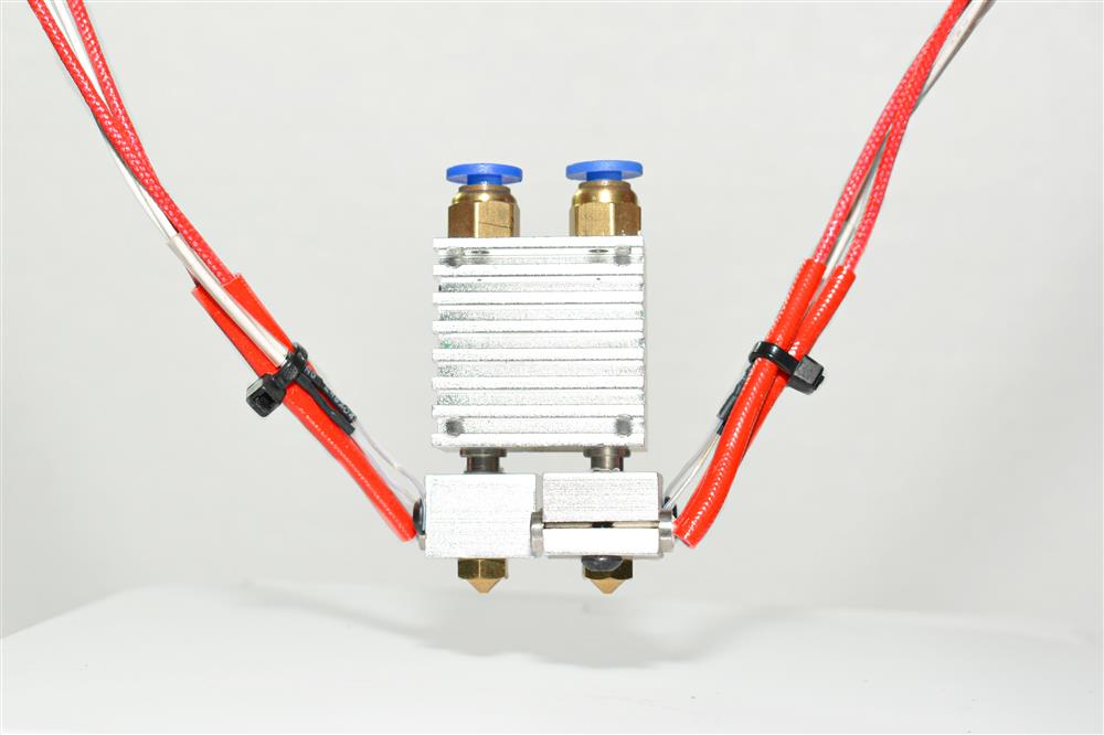 32079-Kit Hotend (Ensamblado) 1.75mm Simil E3D Chimera doble material 24v