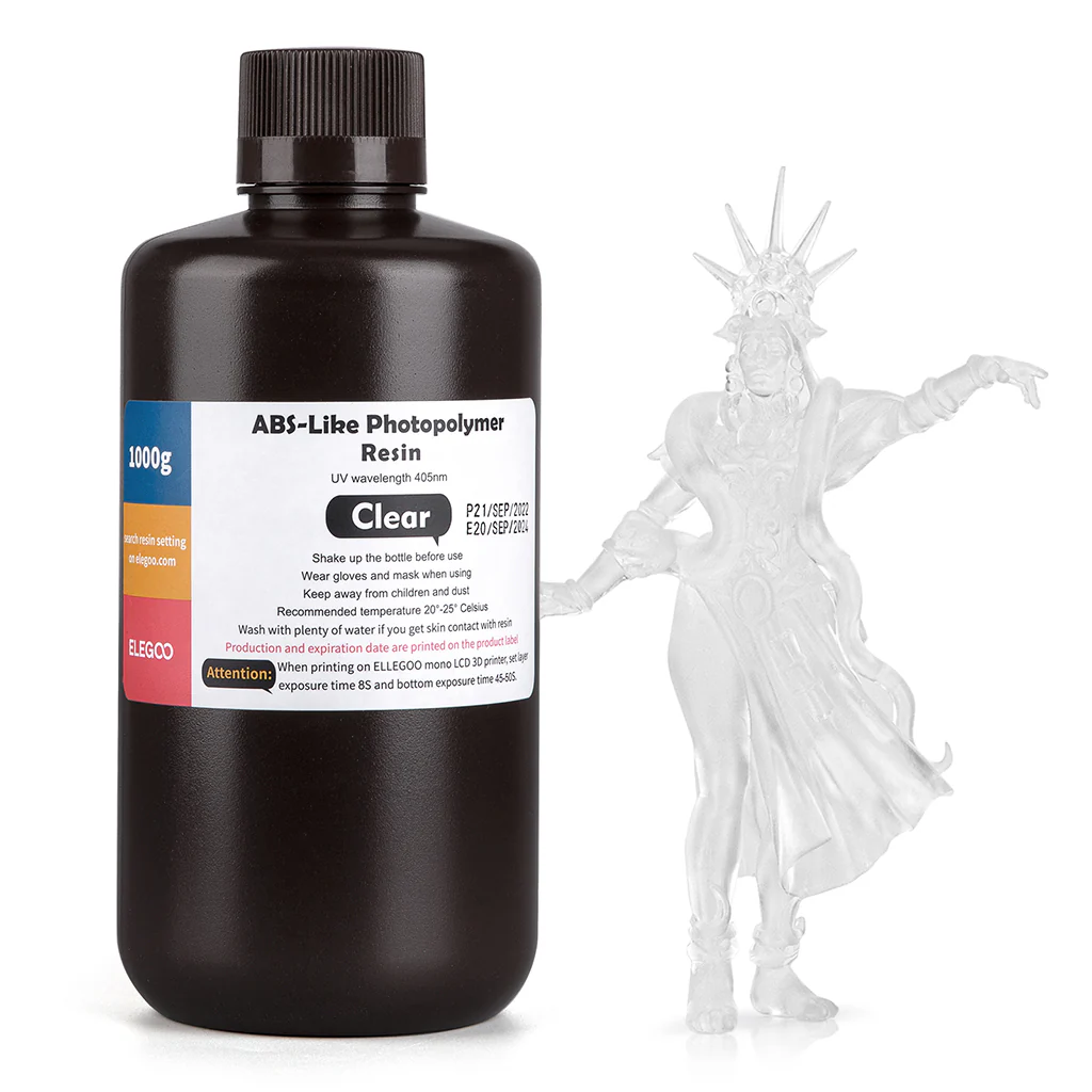 CLARO ABS RESINA ELEGOO 1kg 50.103.0099