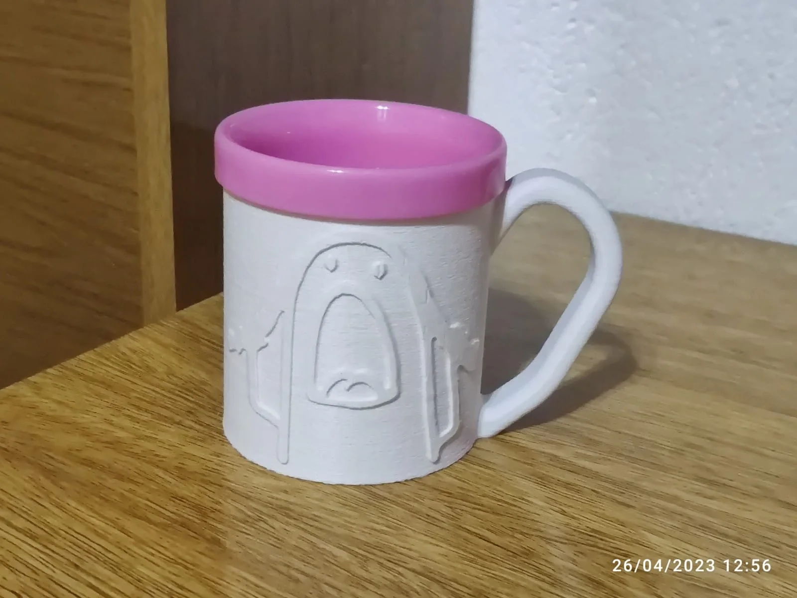BLANCO ALTA TAZA interior de taza para impresión 3d con borde polimero AT