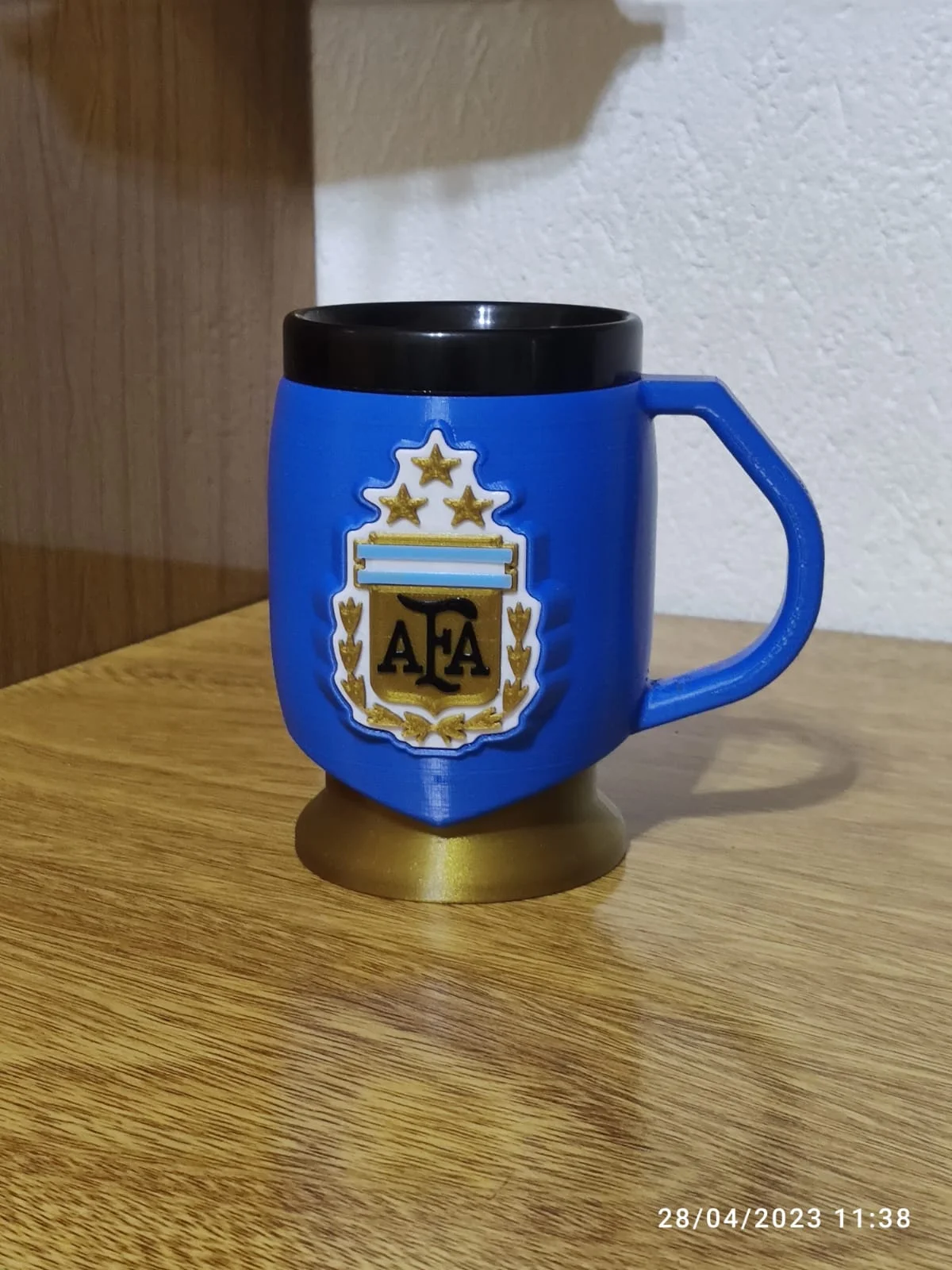 BLANCO ALTA TAZA interior de taza para impresión 3d con borde polimero AT