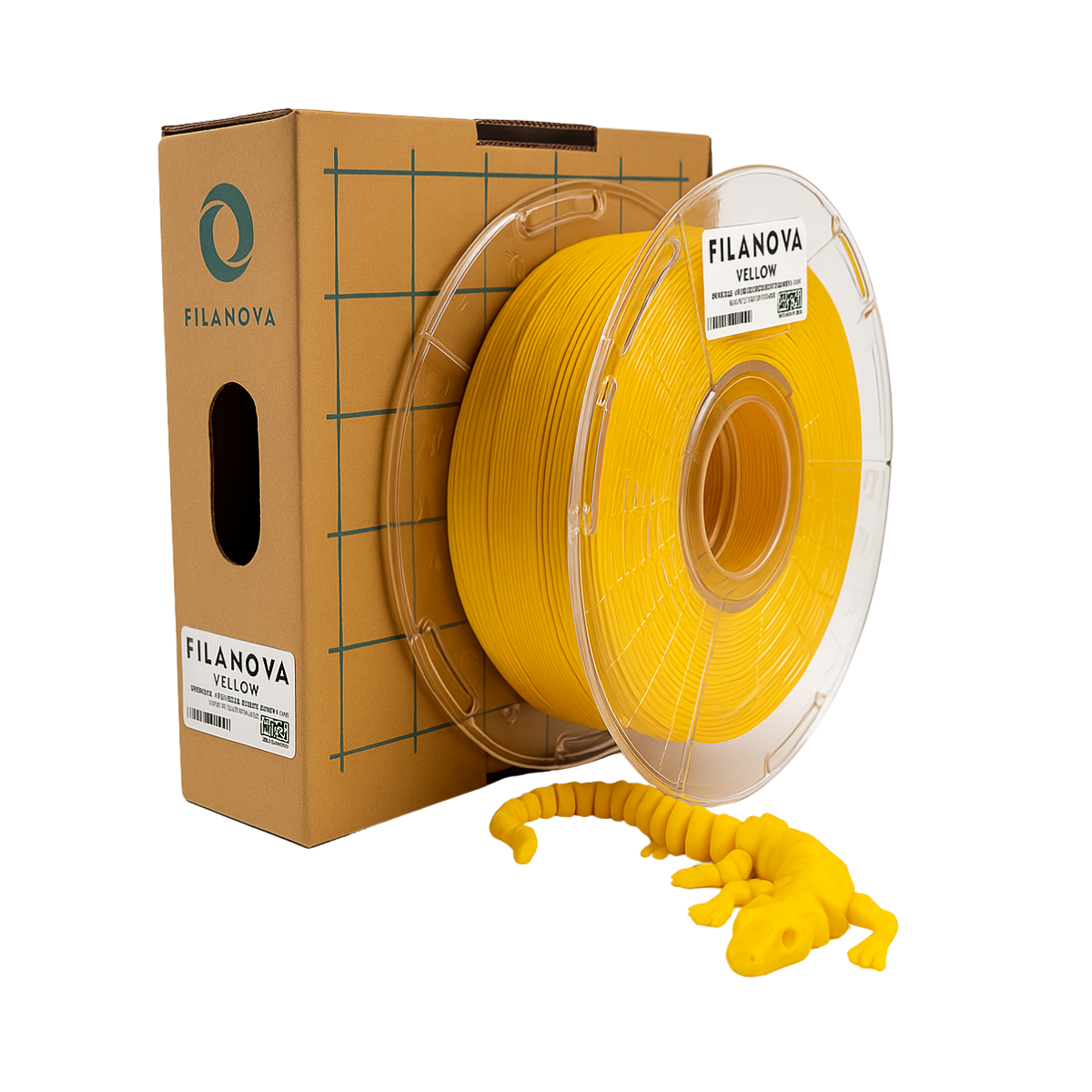 AMARILLO Yellow PLA Filanova x 1Kg Filamento 1.75