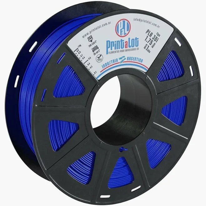 AZUL PLA PrintaLot x1KG Filamento 3D DIAMETRO 1,75mm