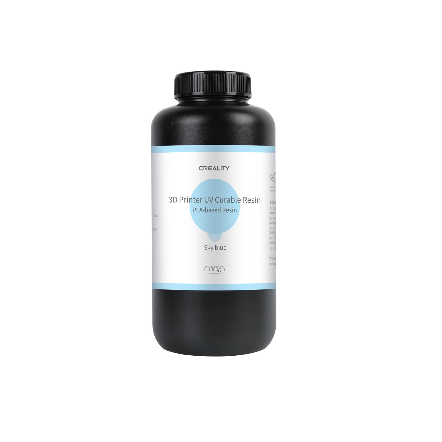 Azul Cielo SKY BLUE Resina Curable UV a base de PLA Creality 500g  0.5kg - 3302170006