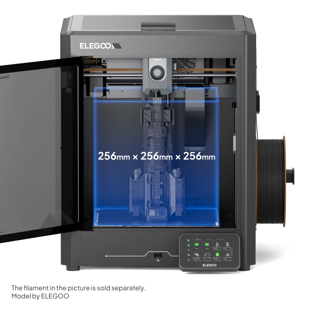 Centauri Carbon de exposición FDM 3D Printer 256 x 256 x 256 mm Impresora 3D FDM ELEGOO usada como nueva con 30 días de garantía