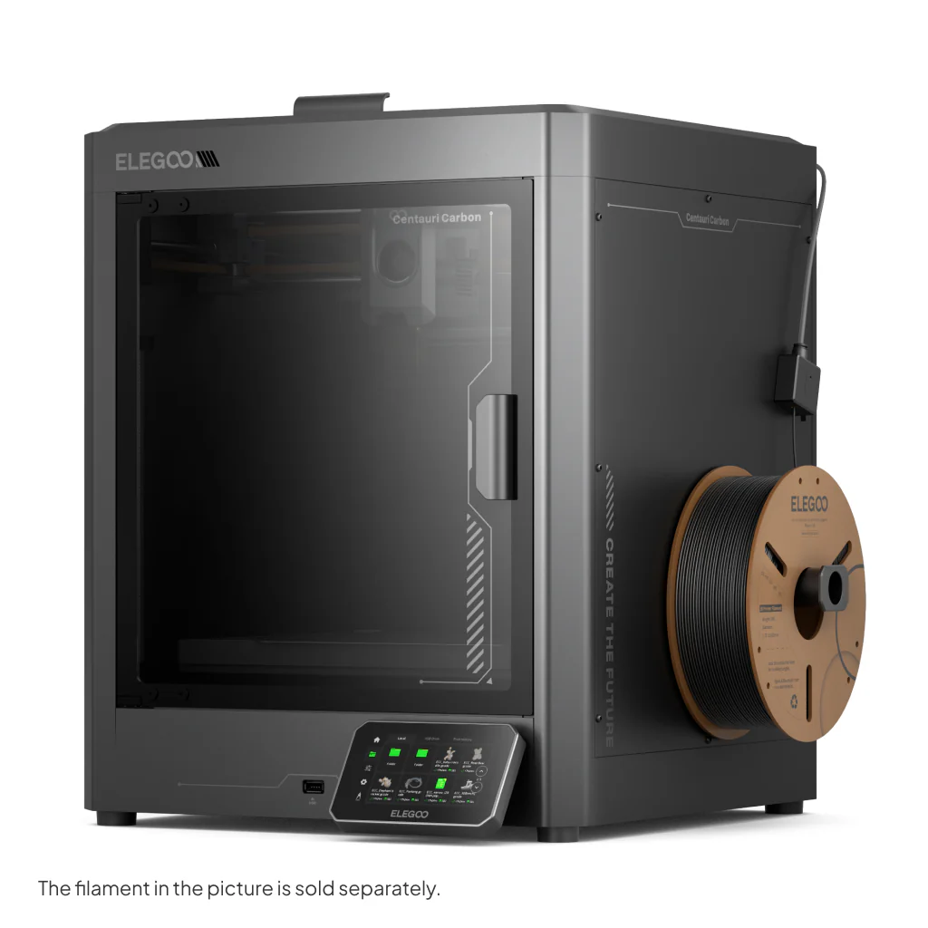 Centauri Carbon de exposición FDM 3D Printer 256 x 256 x 256 mm Impresora 3D FDM ELEGOO usada como nueva con 30 días de garantía