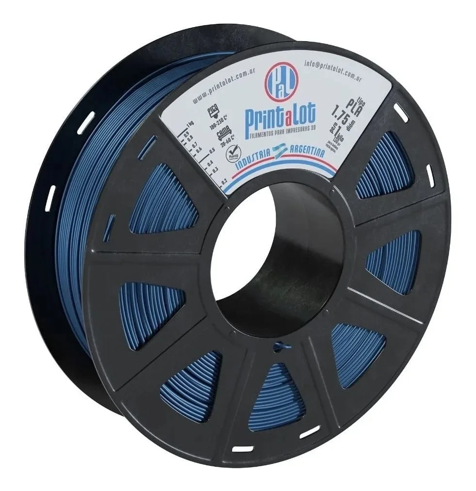 COBALTO METALIZADO PLA 250 gr PrintaLot Filamento 3D DIAMETRO 1,75mm 250 gr