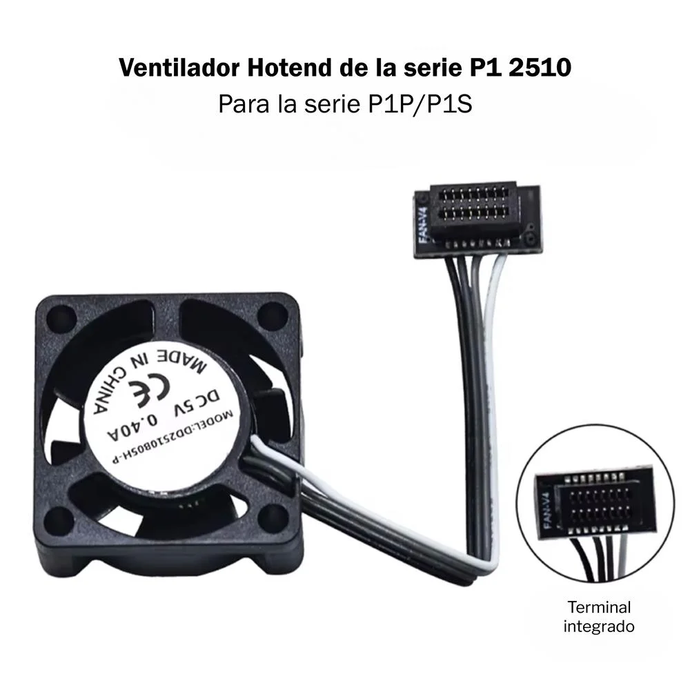 COOLER FAN Ventilador para Impresora 5V 0.40A Bambu Lab P1S - P1P 32937 C16