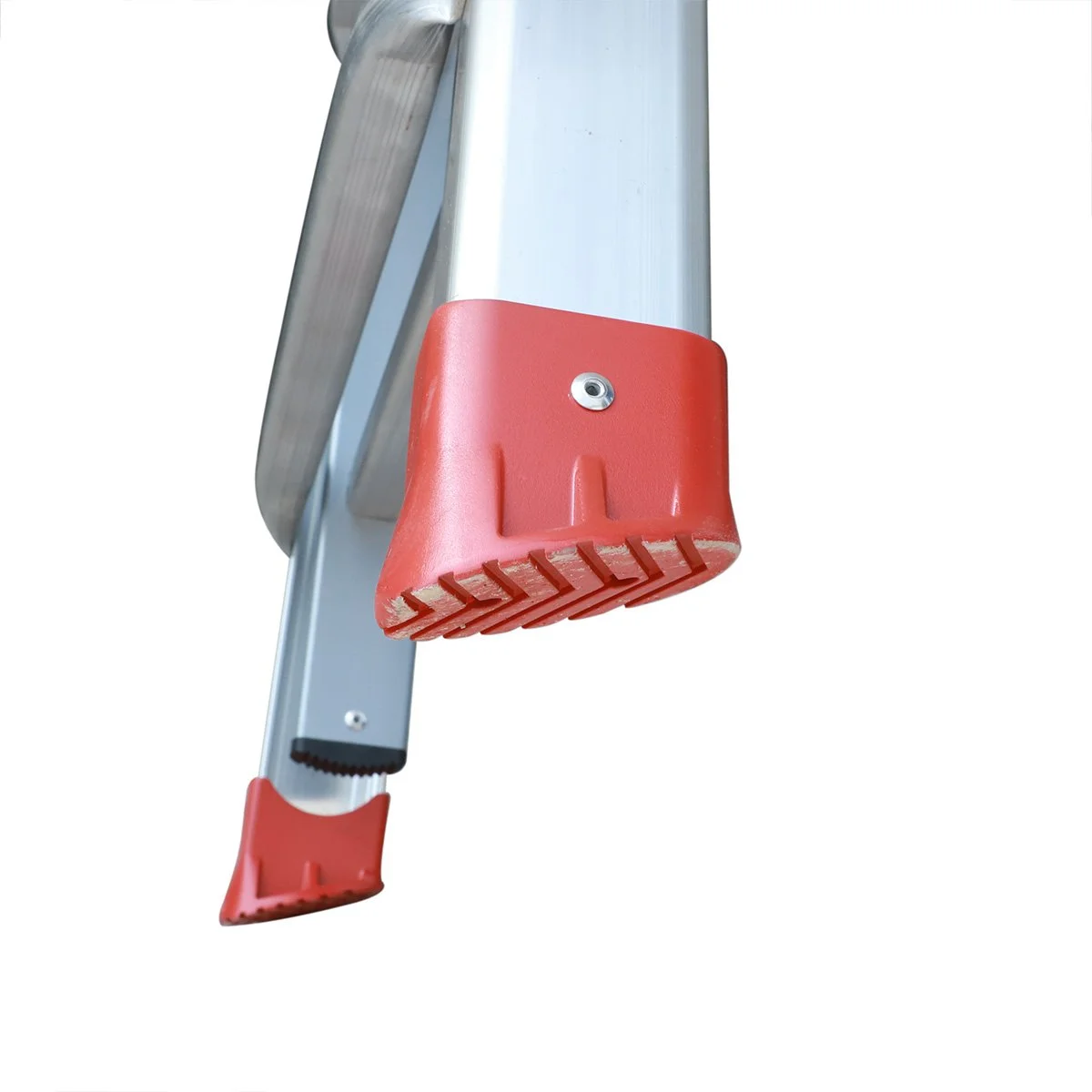 Escalera de aluminio 4x3 con pies extensibles 2,63 m MIYAWA DEEI-E263