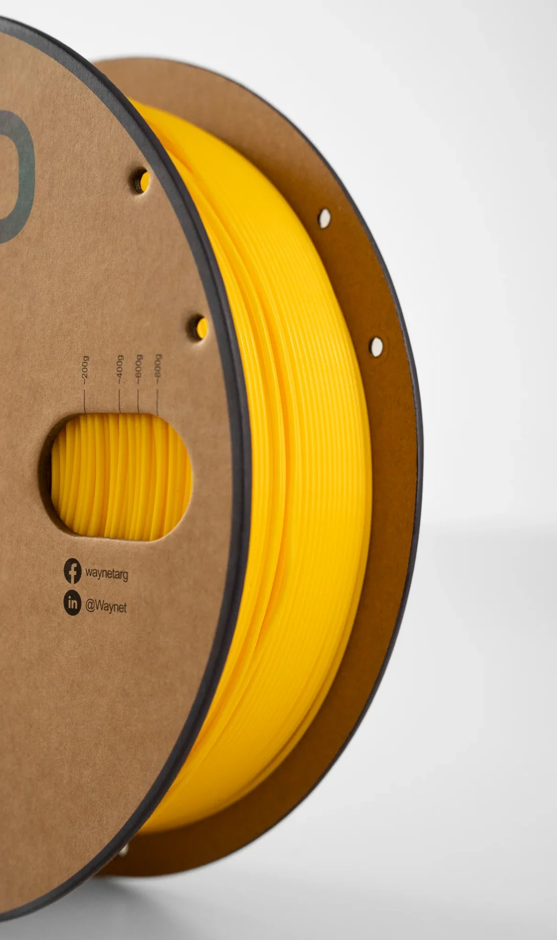 AMARILLO (Yellow) PLA W3D FILAMENTO 3D 1.75MM 1KG 0101006ASDH