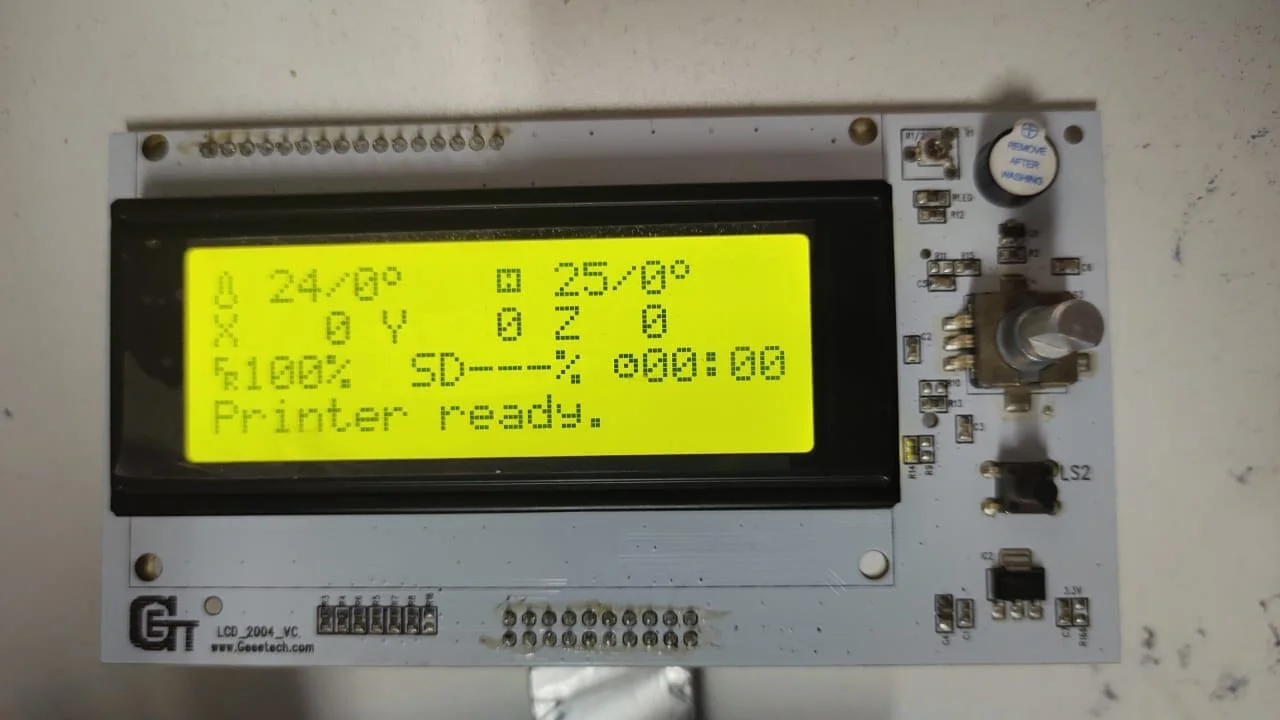 Display Hellbot para placa V3.1 CON LECTOR DE MEMORIA Y FICHA PANTALLA MAGNA 1 Y DUAL COD1104 (copia)