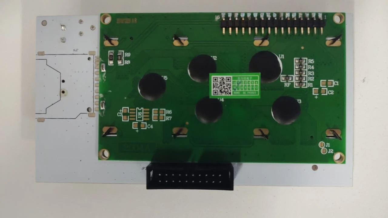 Display Hellbot para placa V3.1 CON LECTOR DE MEMORIA Y FICHA PANTALLA MAGNA 1 Y DUAL COD1104