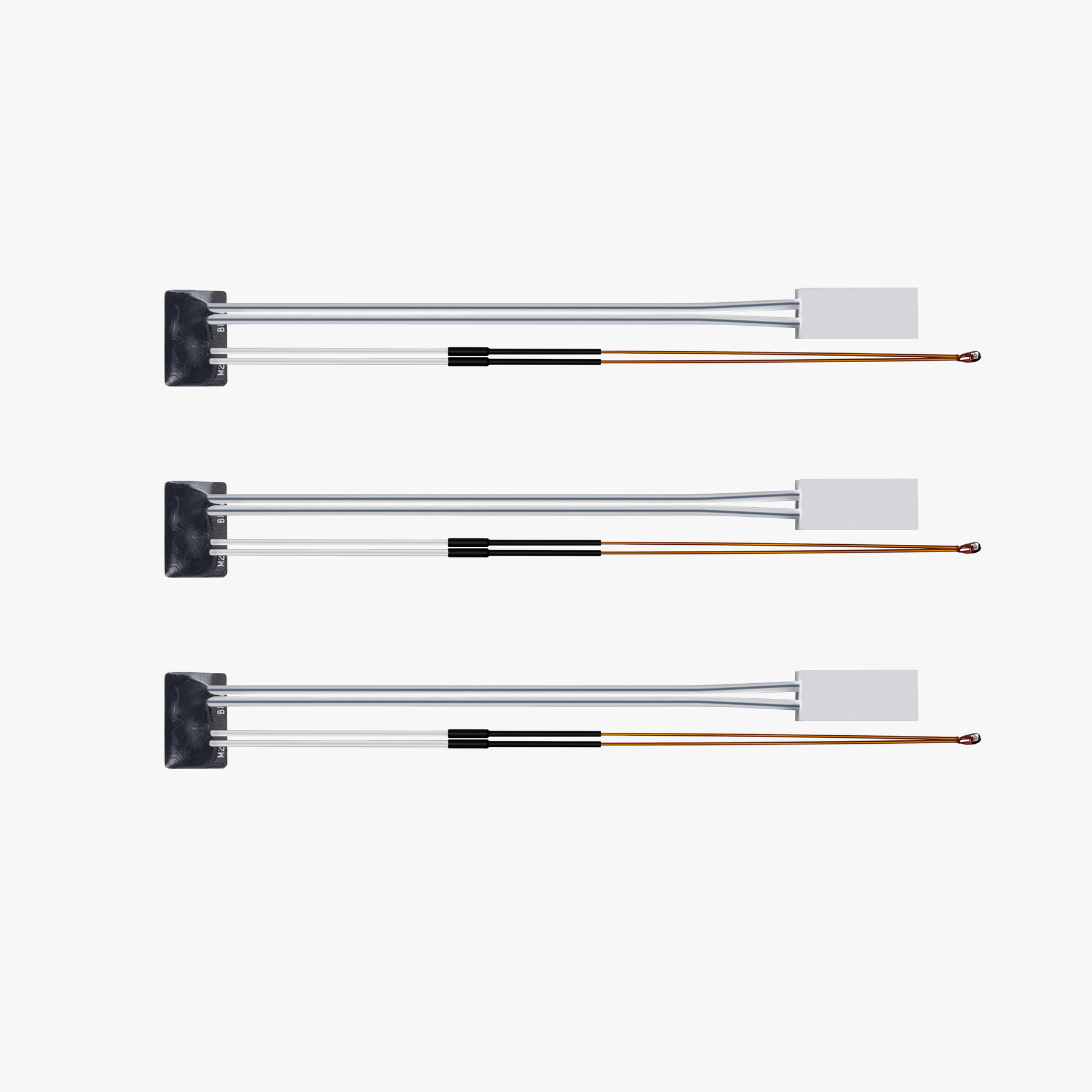 Calentador ceramico (resistencia) + termistor – BAMBULAB P1 SERIES (KIT DE 3 - INCLUYE PASTA TERMICA) C4 FAH001-CT