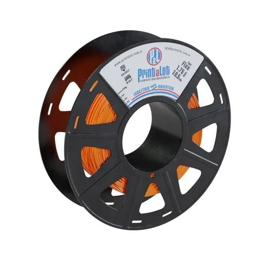 FLEXIBLE NARANJA PLAFLEX PrintaLot x1KG Filamento 3D DIAMETRO 1,75mm