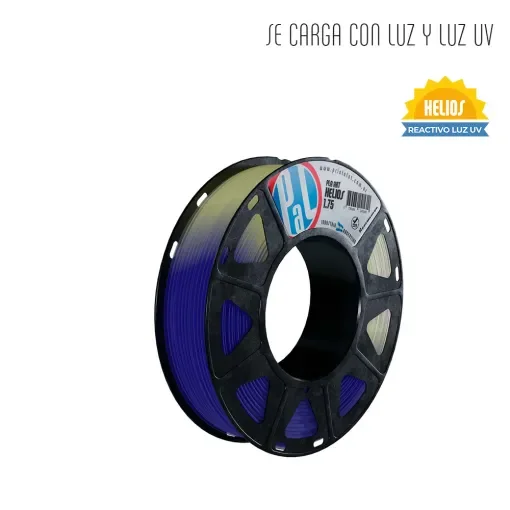 AZUL HELIOS PLA ART PrintaLot x 250 gr Filamento 3D DIAMETRO 1,75mm PLAHeli