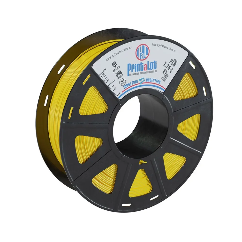 AMARILLO PLA PrintaLot x1KG Filamento 3D DIAMETRO 1,75mm