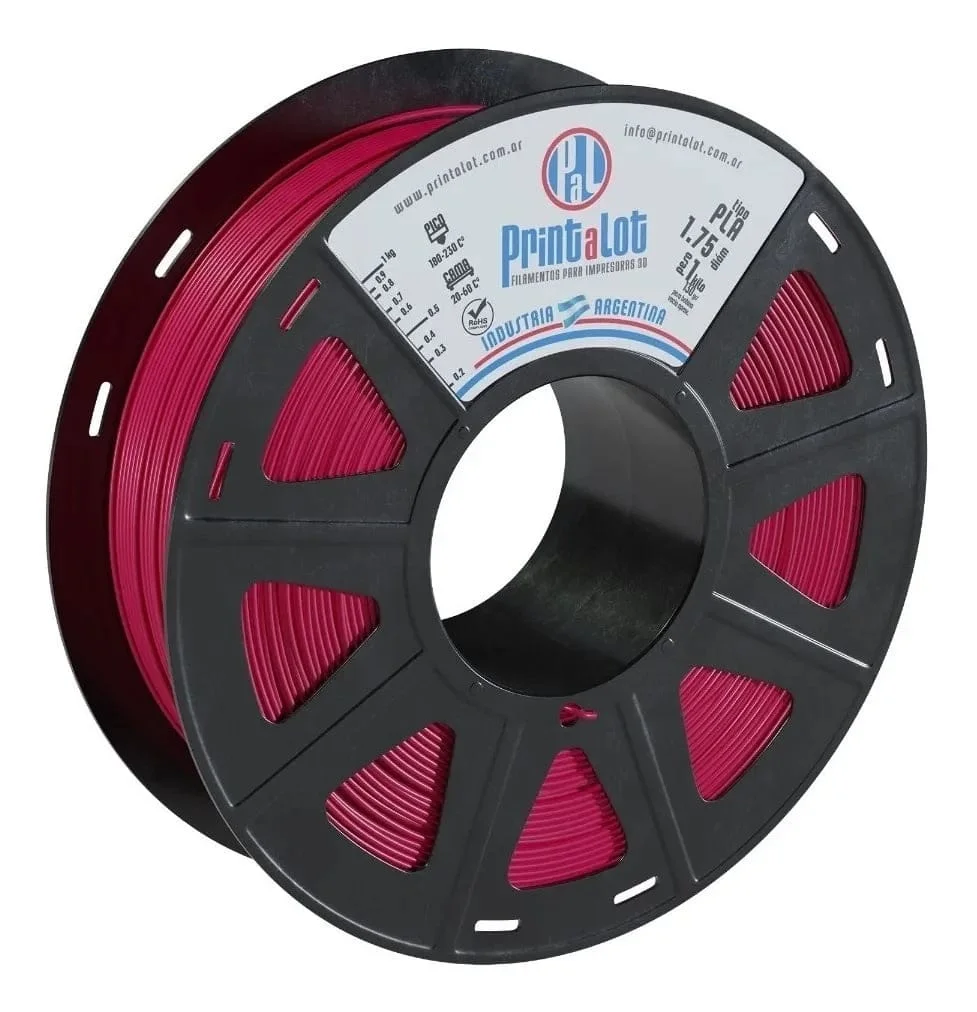 FUCSIA PLA 250 gr PrintaLot Filamento 3D DIAMETRO 1,75mm 250 gr