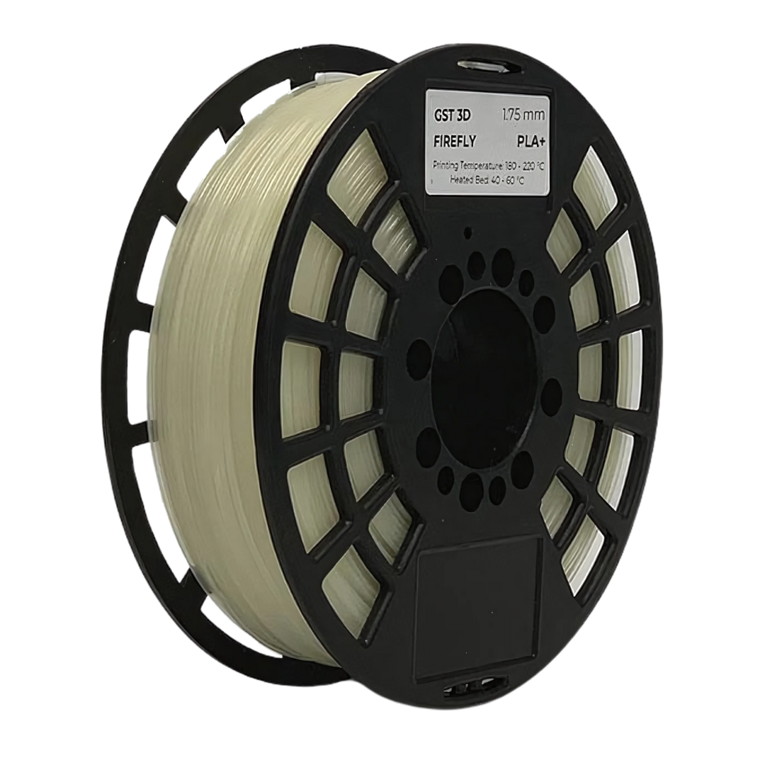 FIREFLY (brilla en la oscuridad) GST CON CAJA PLA  Filamento 3D 1.75 1KG