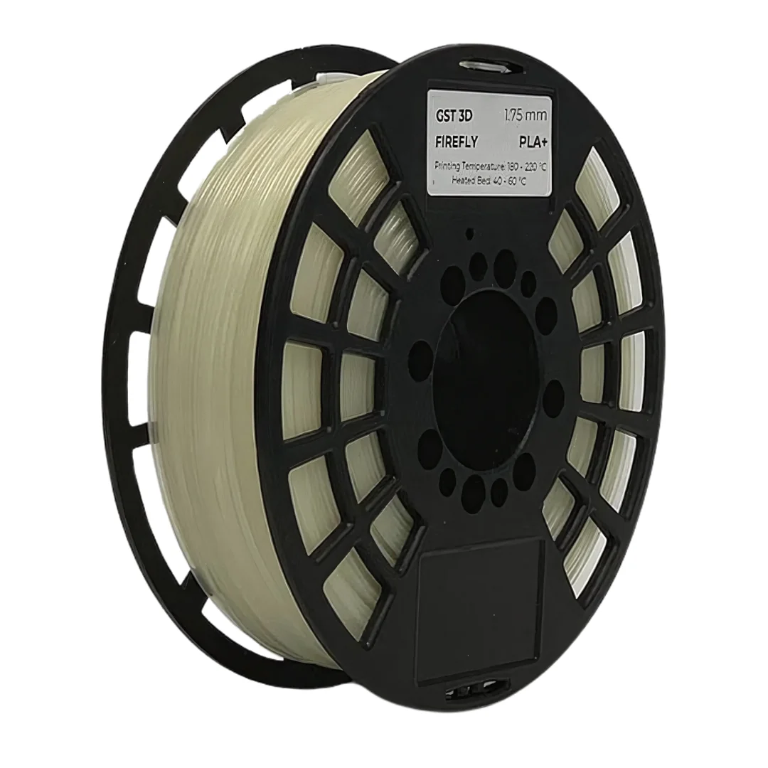 FIREFLY (brilla en la oscuridad) GST CON CAJA PLA  Filamento 3D 1.75 1KG
