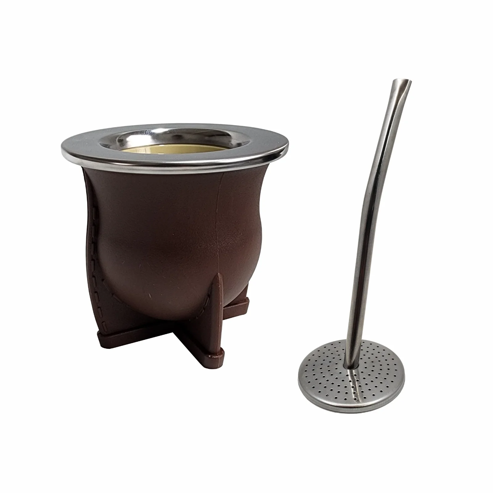 MARRON Mate LASERABLE sin bombilla