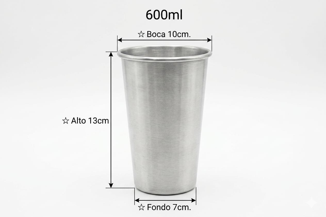 MOD3 600L VASO ALUMINIO
