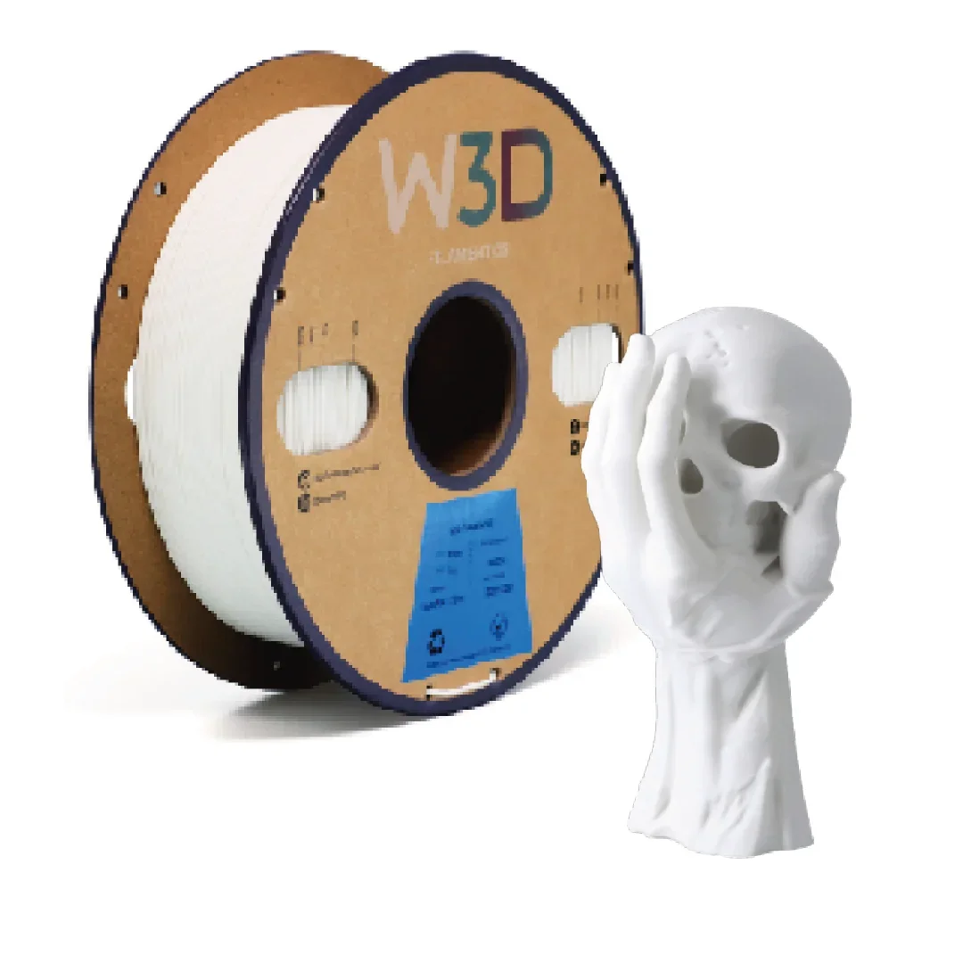 MATTE BLANCO (Matte white) PLA W3D FILAMENTO 3D 1.75MM 1KG 0688765