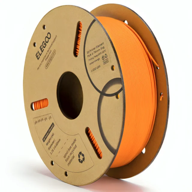 NARANJA PLA Elegoo Filamento Diámetro 1,75mm 50.203.0067