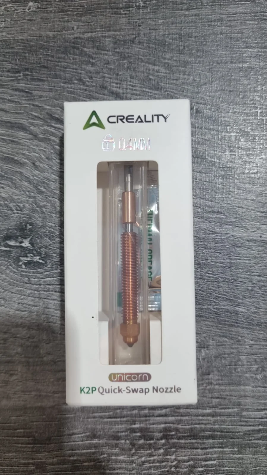 PICO 0.4 Creality K2/Creality HI - Nozzle Unicorn Creality Original 4008030074 C8