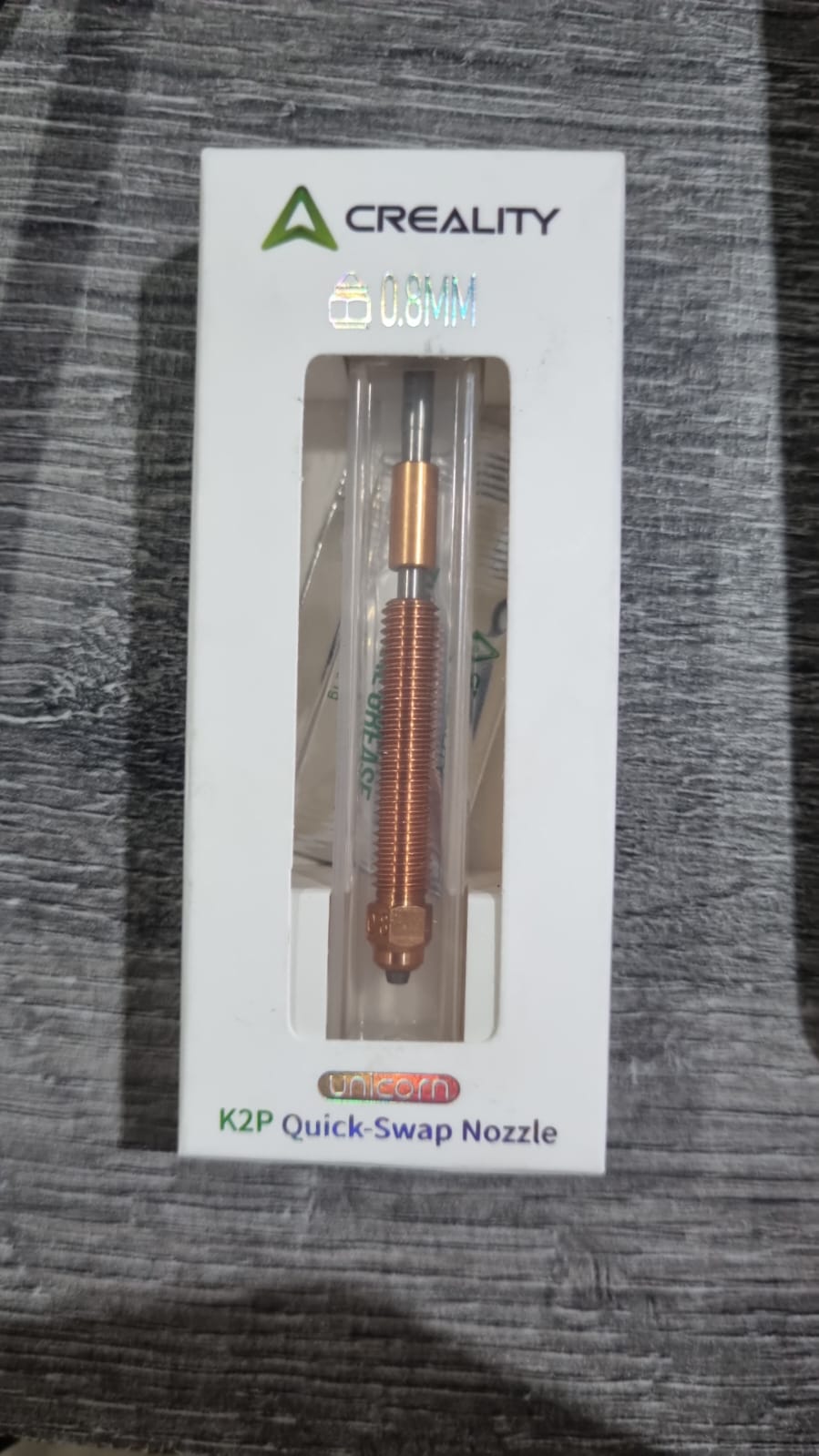 PICO 0.6 Creality K2/Creality HI - Nozzle Unicorn Creality Original 4008030073 C8