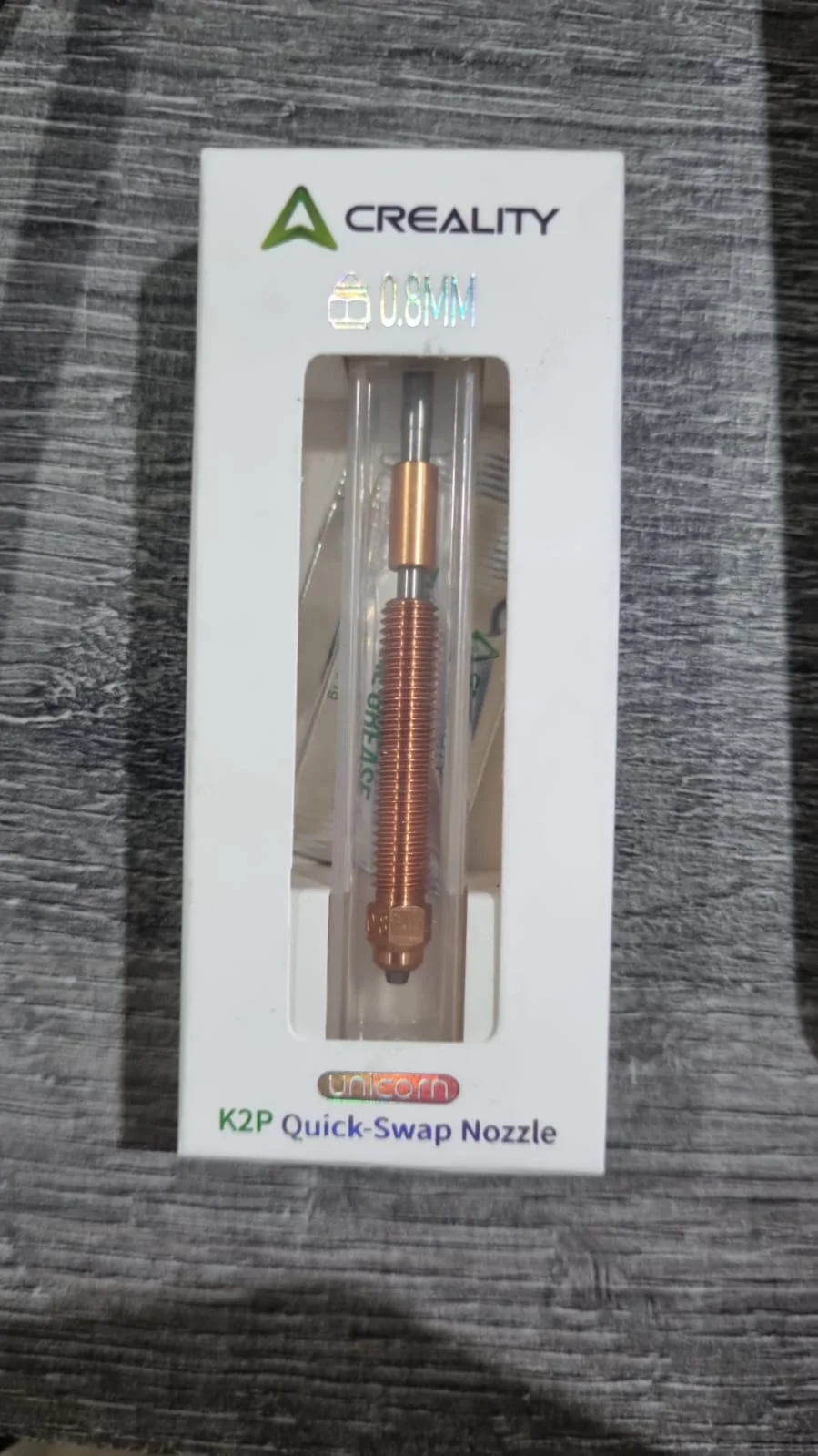 PICO 0.6 Creality K2/Creality HI - Nozzle Unicorn Creality Original 4008030073 C8