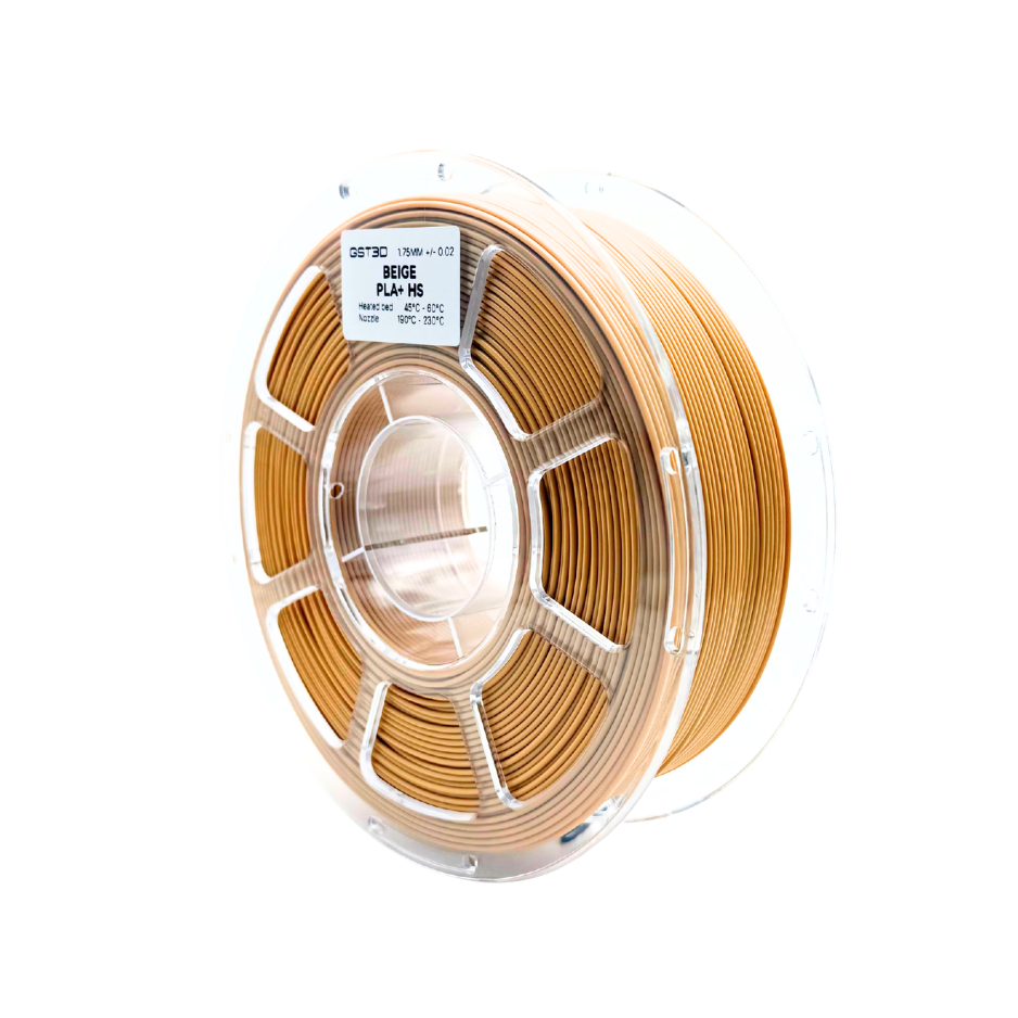BEIGE GST LINEA COSMOS CON CAJA PLA Filamento 3D 1.75 1KG