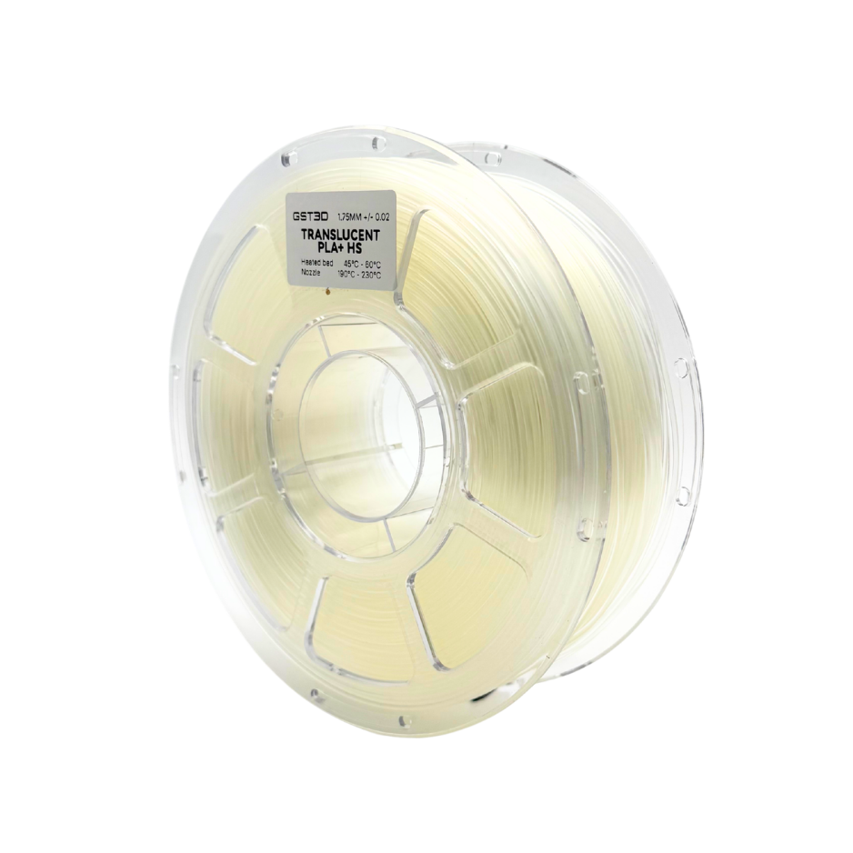 TRANSLUCIDO TRANSLUCENT GST LINEA COSMOS CON CAJA PLA Filamento 3D 1.75 1KG