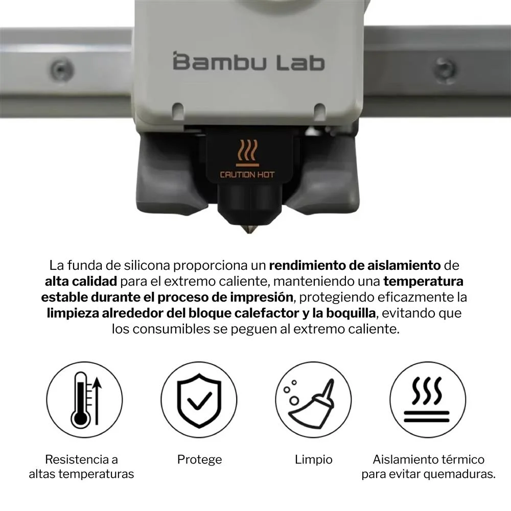 Protector silicona para Bambu Lab A1 - A1 Mini generico 33094 C14