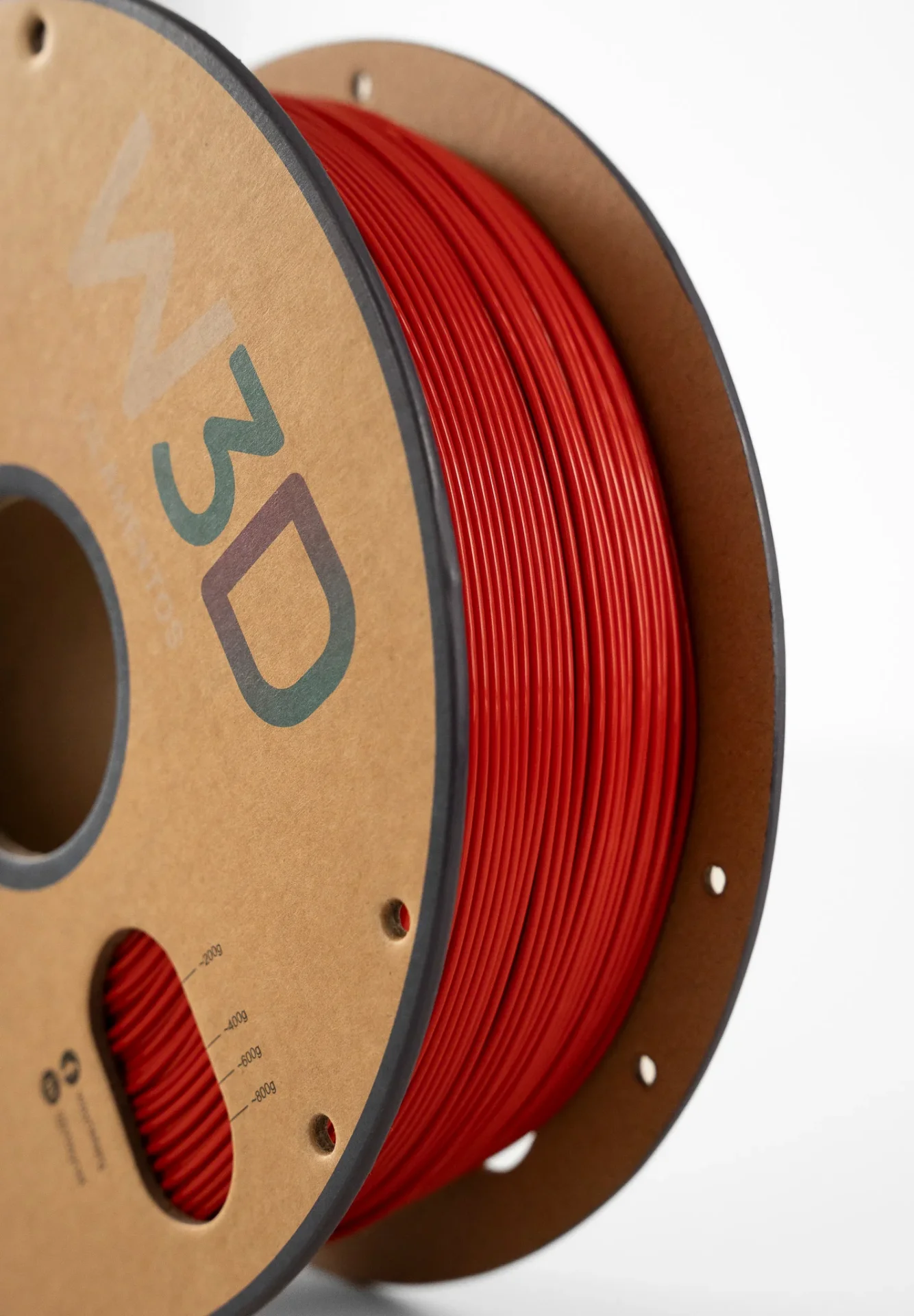 ROJO (Red) PLA W3D FILAMENTO 3D 1.75MM 1KG 0101004