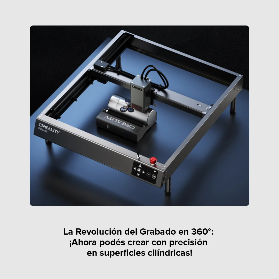 RODILLO GIRATORIO PARA MÁQUINA DE GRABADO LÁSER CREALITY COD 2621 rotador rotatorio 4 eje 4008060044