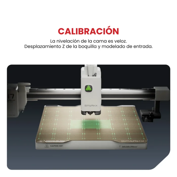 SPARKX I7 estandar 260x260x255mm CREALITY IMPRESORA 3D