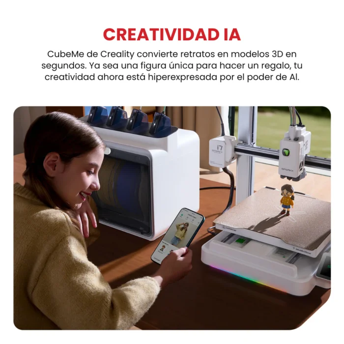 SPARKX I7 estandar 260x260x255mm CREALITY IMPRESORA 3D