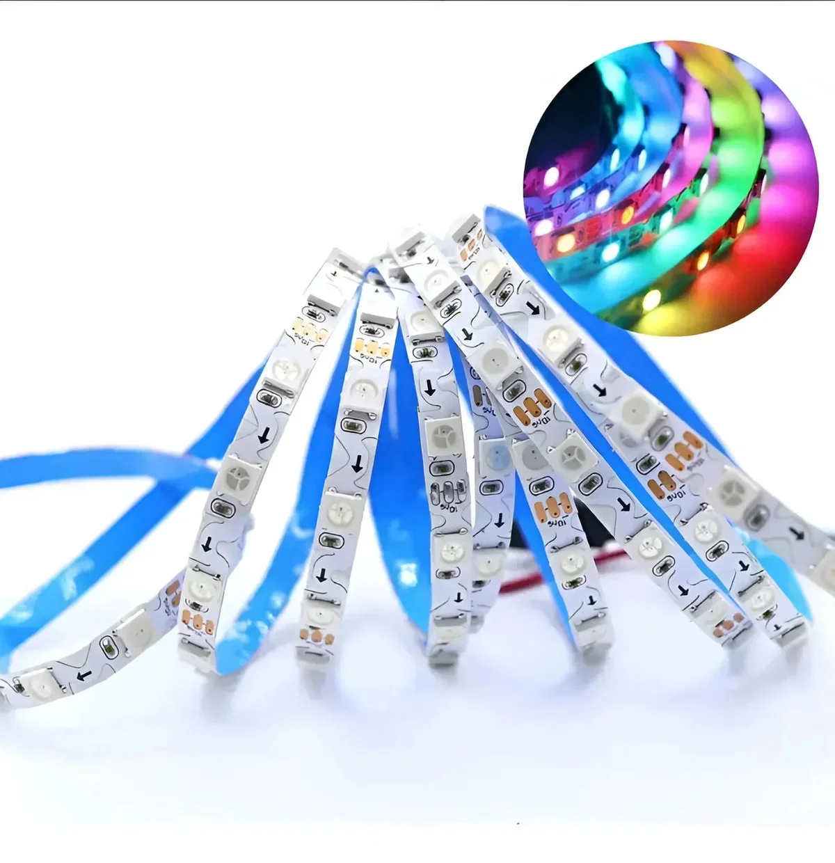 Tira Led Zigzag PIXEL 2835 Smd 84 Led Flexible 10mts - M-Led