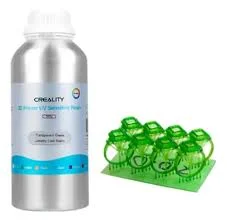 VERDE RESINA CREALITY CASTEABLE VERDE JOYERIA BOTELLA ALUMINIO 500G