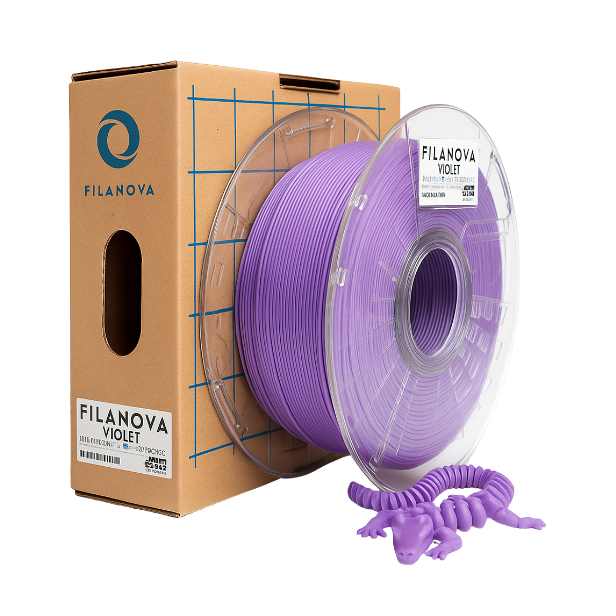 VIOLETA Violet PLA Filanova x 1Kg Filamento 1.75