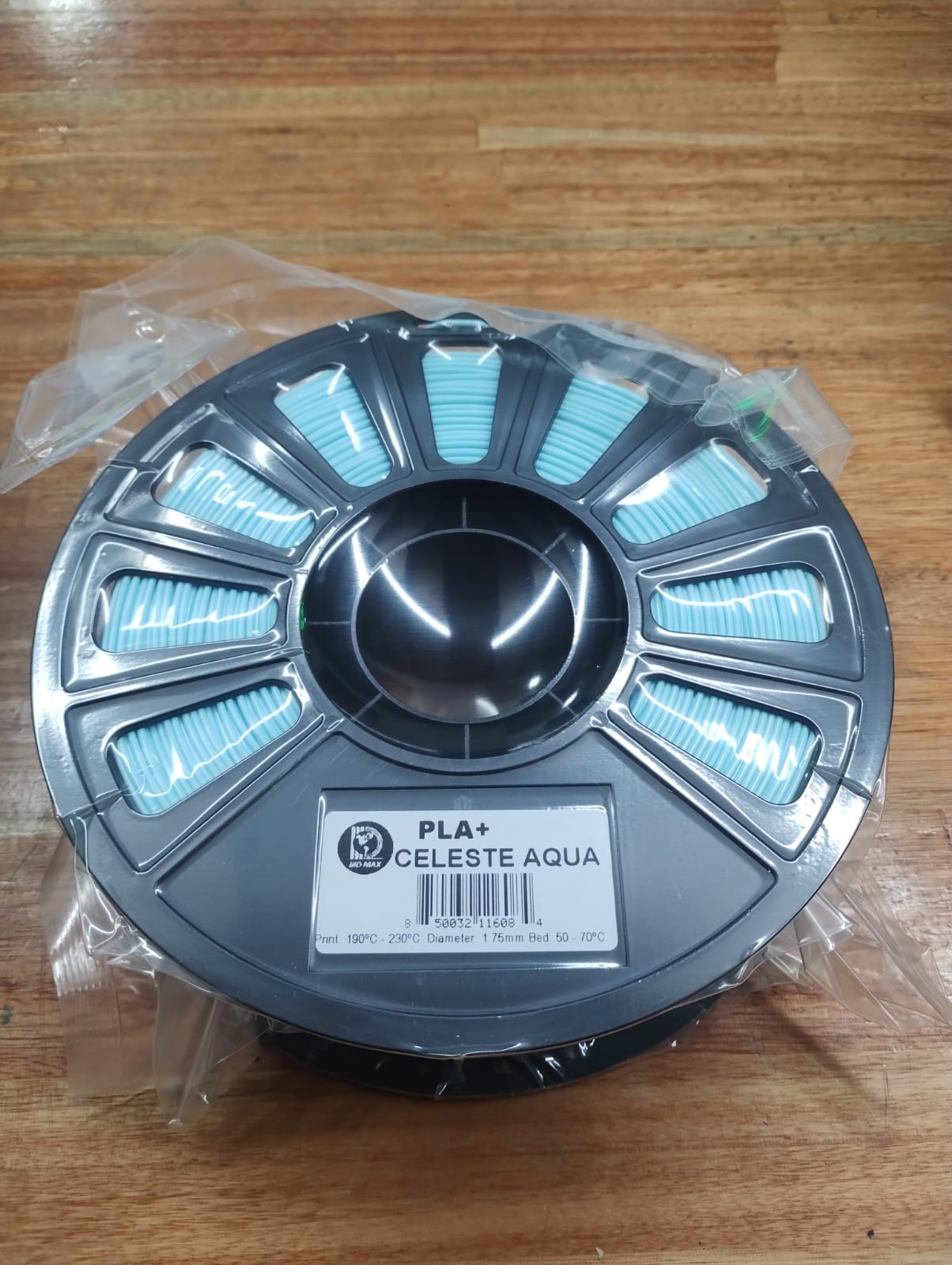 CELESTE AQUA IIIDMAX PLA Filamento 3D 1.75 1KG