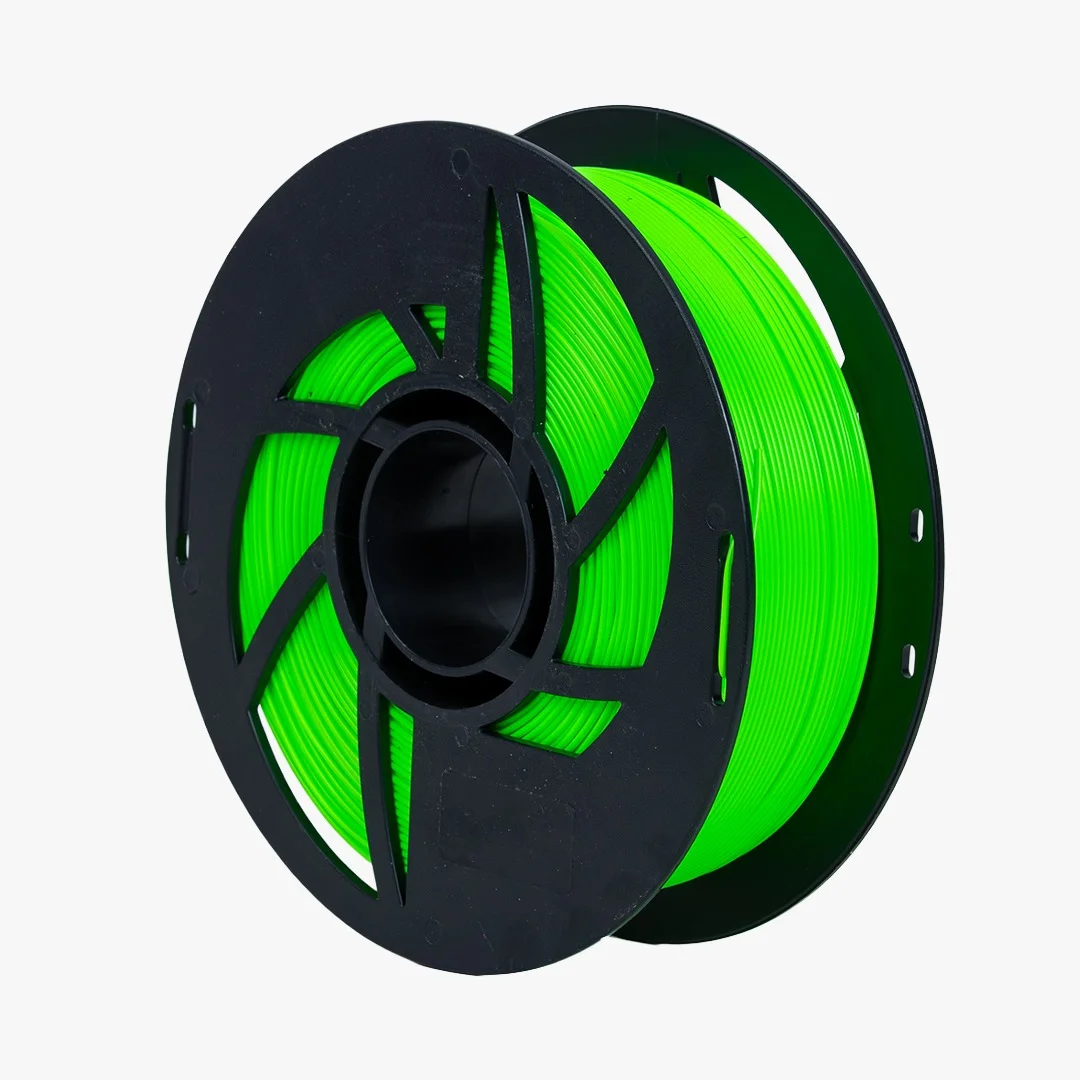 VERDE UV GLOW PLA HYPER GRILON ALTA VELOCIDAD FILAMENTO 3D 1.75MM 1KG PLAG3PROHYPER