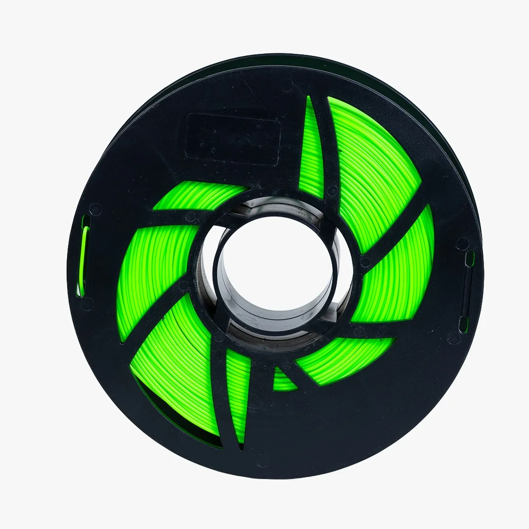 VERDE UV GLOW PLA HYPER GRILON ALTA VELOCIDAD FILAMENTO 3D 1.75MM 1KG PLAG3PROHYPER